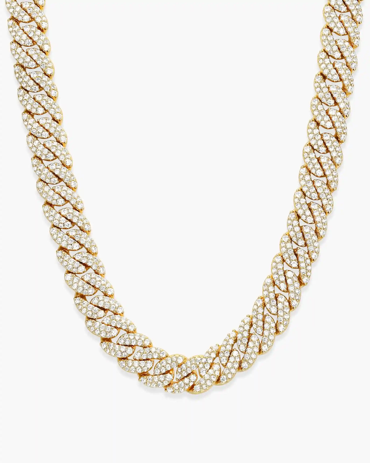 Iced Out Cuban Link Chain 10mm