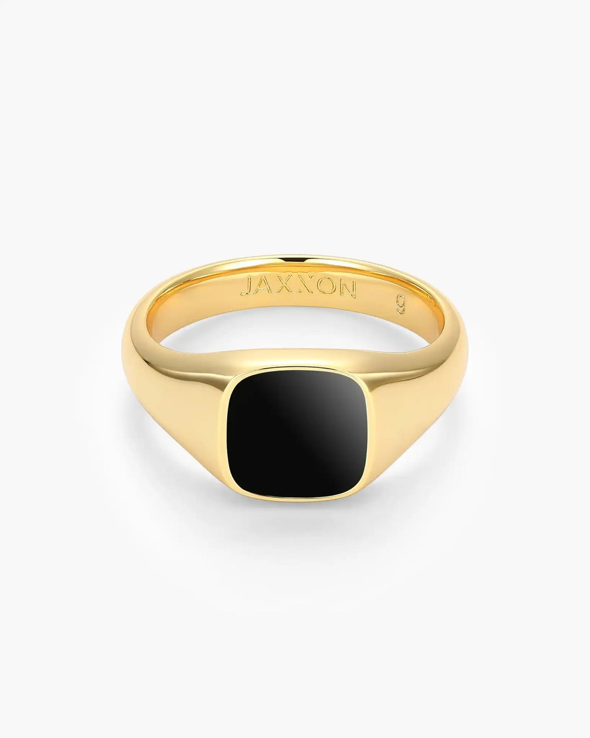 Square Signet Ring Gold