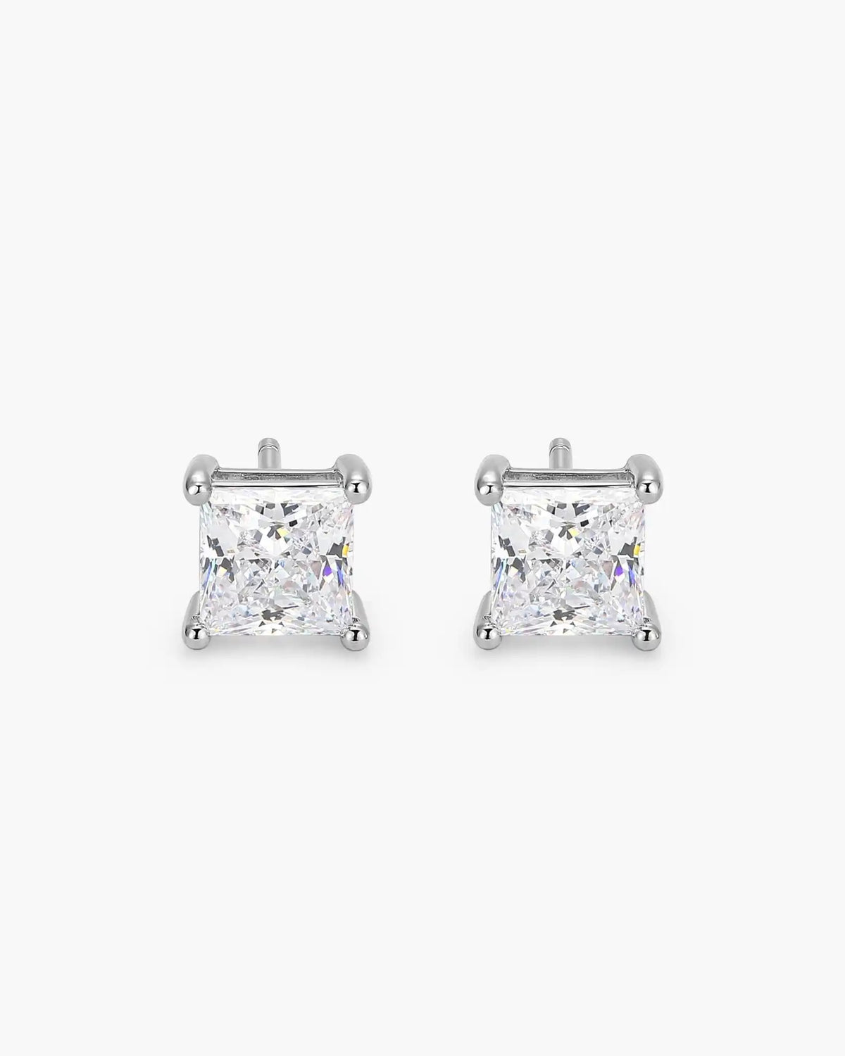 Square Stud Earrings 5mm